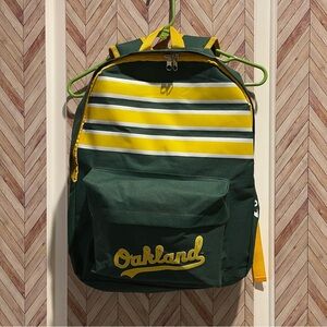 *Damaged Unused Oakland Athletic Printed Backpack